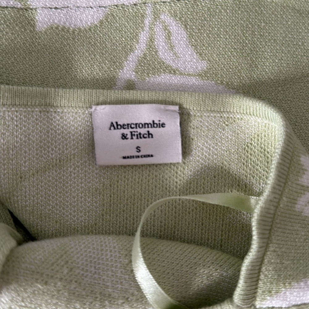 Abercrombie and Fitch Jacquard Open Back Mini Dress - Picture 5 of 5